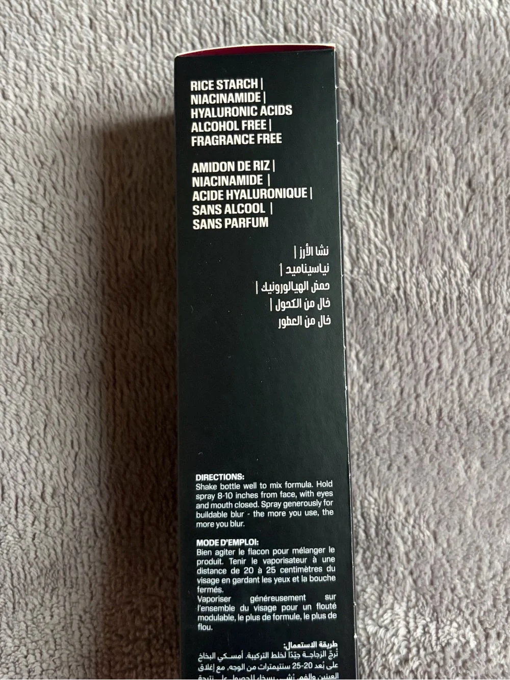 HUDA BEAUTY Easy Bake Setting Spray - Black & White Packaging